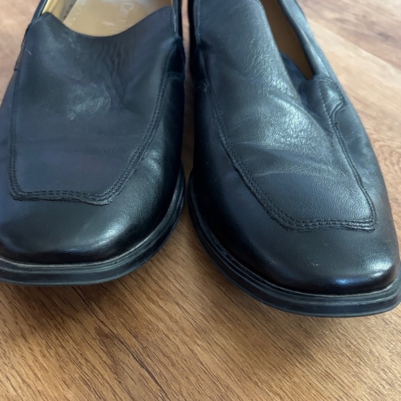 Men\'s Black Leather Loafers main image 5